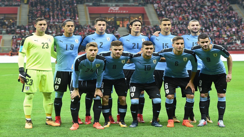 葡萄牙 VS 烏拉圭｜烏拉圭隊照
