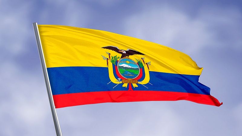 卡達 VS 厄瓜多｜厄瓜多國旗